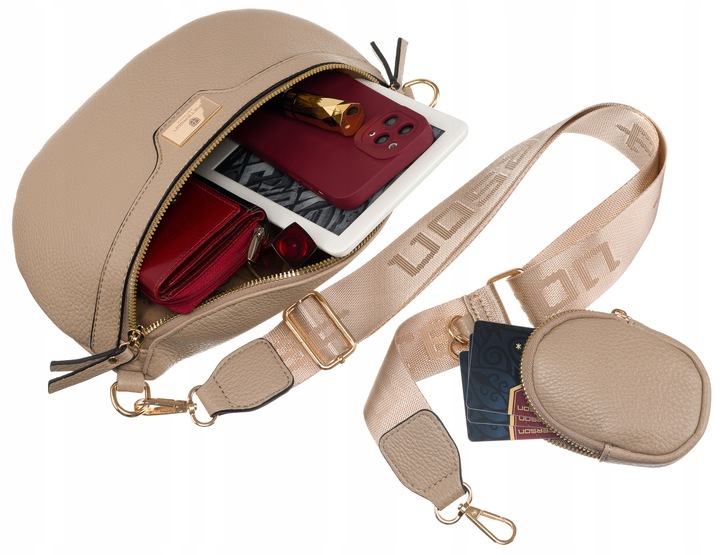 PETERSON modna torebka damska nerka crossbody