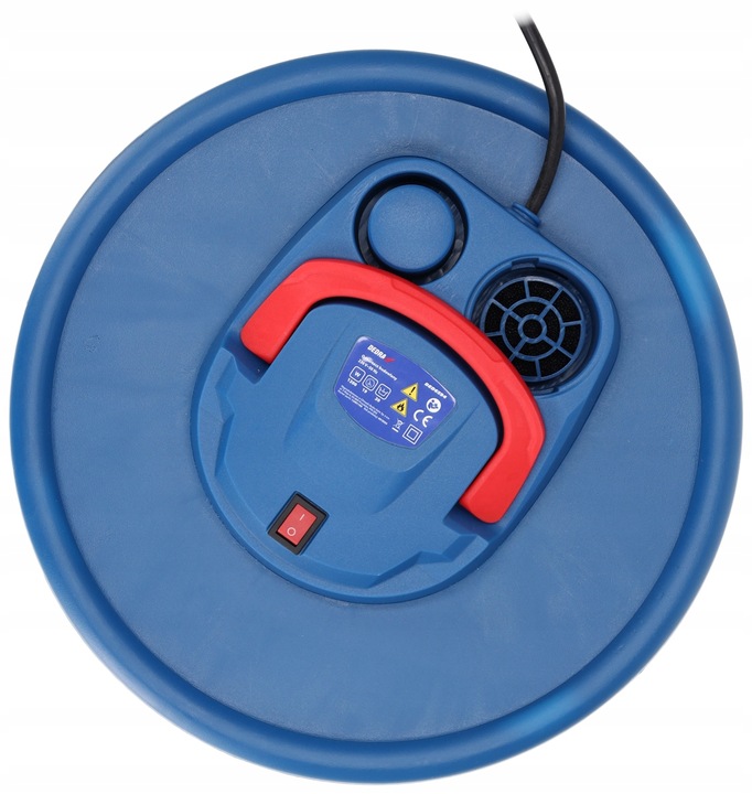 ODKURZACZ PRZEMYSŁOWY DEDRA 1200W 20L Gips Gruz Popiół Dmuchawa