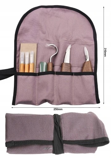 Zestaw noży do rzeźbienia w drewnie noże dłuta narzędzia snycerskie 9