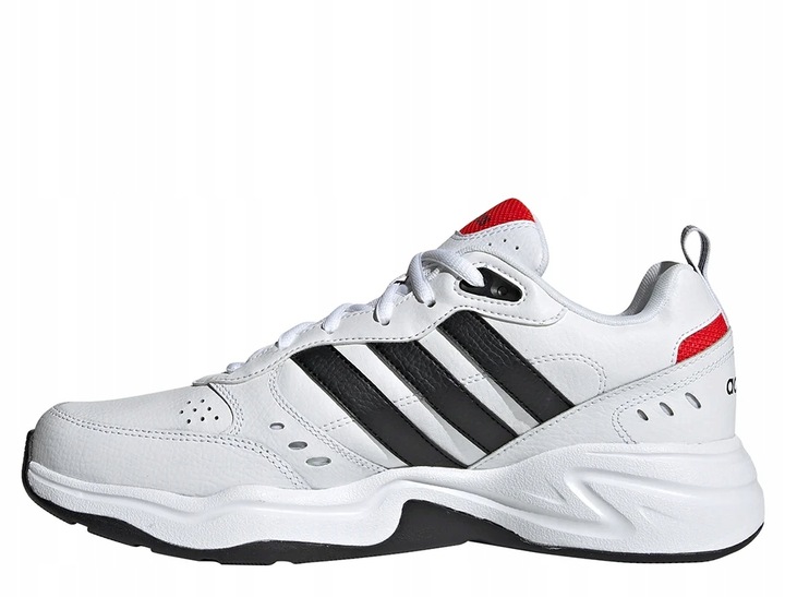 Buty męskie sportowe białe trening siłownia adidas STRUTTER EG2655 42 2/3