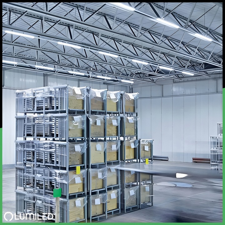 Oprawa Hermetyczna z Odbłyśnikiem Lampa 60cm do Garażu + 2x Świetlówki