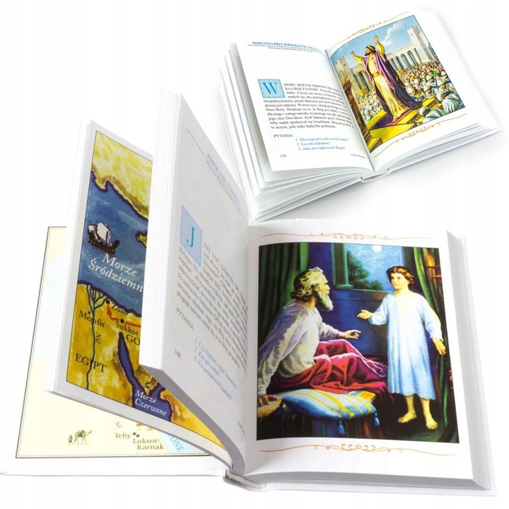 Pamiątka Komunii Świętej - Biblia Pismo Św Pudełko Imię Grawerowane GRATIS!