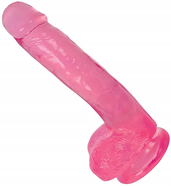 Dildo Sex Penis Żelowy Członek Z Przyssawką 20 CM