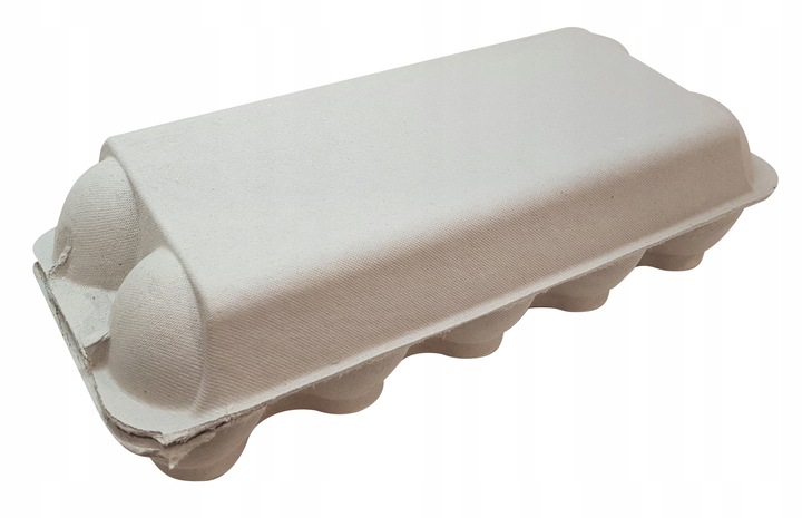 Białe Opakowanie na 10 Jaj IMA- 50szt