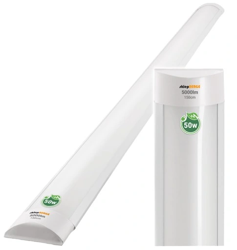 4x Lampa Natynkowa LED 150 cm Oprawa LED 50W Panel