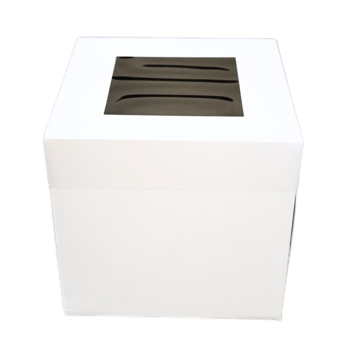 Pudełko Karton na TORT z Okienkiem 5 szt. 25x25x25