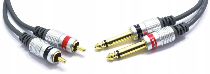 KABEL 2x JACK 6,3 MONO 2X RCA VITALCO MK50 1.5m