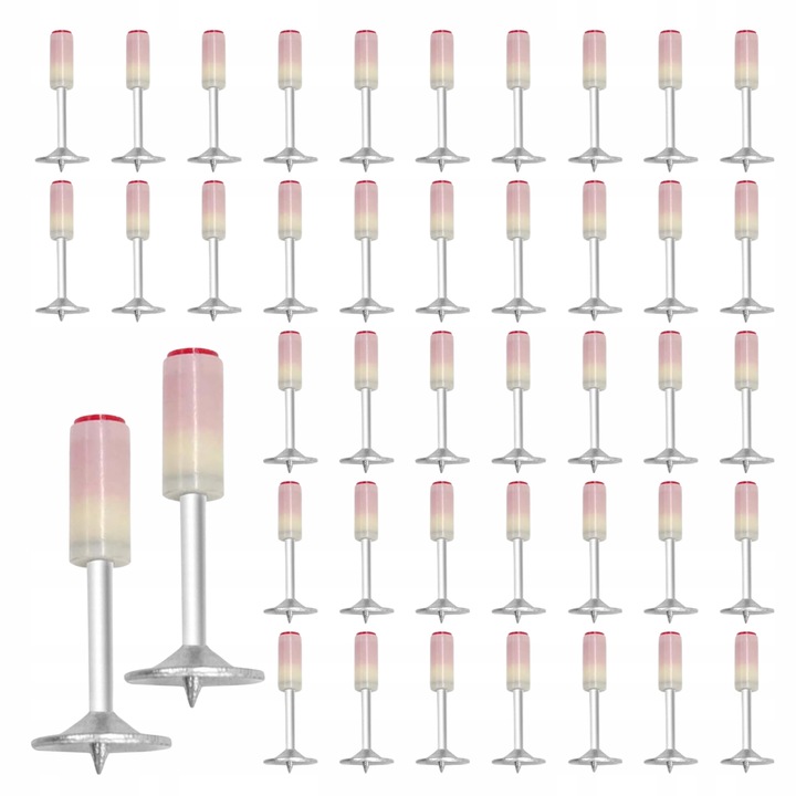 100x Gwoździe do pistoletu do betonu metalu drewna gwoździarki +