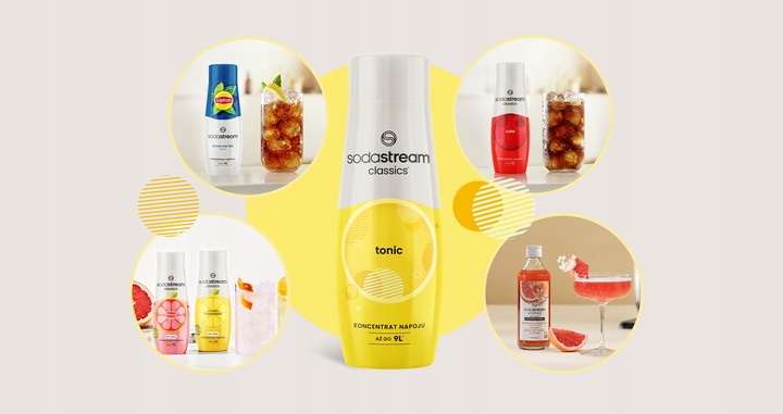Syrop koncentrat do gazowania wody SodaStream Tonic 440 ml