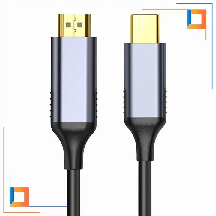 CO2 KABEL USB-C HDMI PRZEJŚCIÓWKA ADAPTER HUB USB TYP C DO HDMI MHL 4K 60HZ