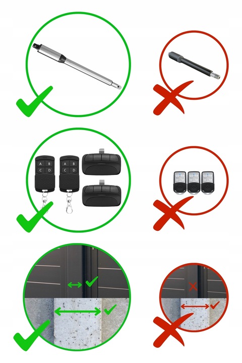 ZESTAW NAPĘD DO BRAMY ACTUS AT400 SMART 2x2,5m 400 kg 4 PILOTY FOTOKOMÓRKI