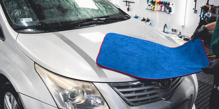 Ręcznik Z Mikrofibry Do Osuszania Samochodu Auta Fluffy Dryer 90x60 cm