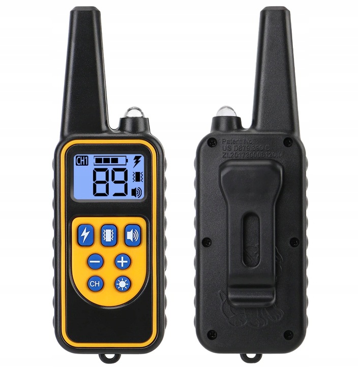 ELEKTRYCZNA OBROŻA DLA PSA 800M TRENINGOWA + PILOT