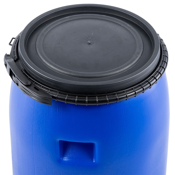 BECZKA PLASTIKOWA Z OBEJMĄ ZBIRNIK NA WODĘ 60L