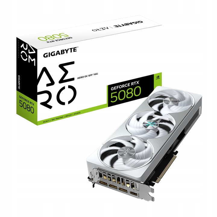Karta graficzna Gigabyte GeForce RTX 5080 Aero OC SFF 16GB GDDR7