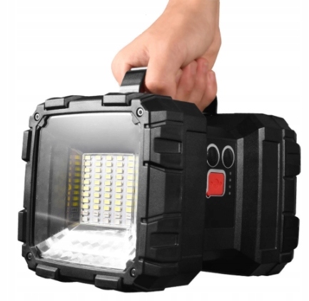 MOCNA LATARKA AKUMULATOROWA LED SZPERACZ CREE