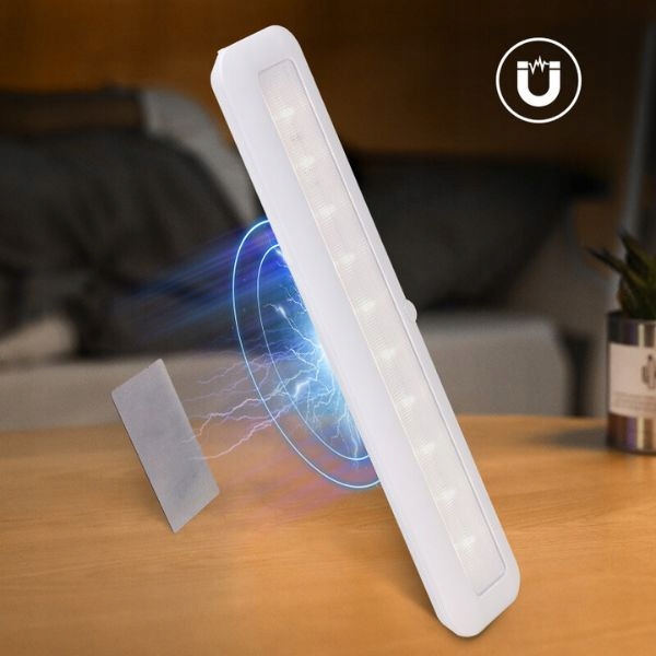 LETHE Akumulatorowa lampka Led podszafkowa 30,5cm czujnik ruchu i zmierzchu