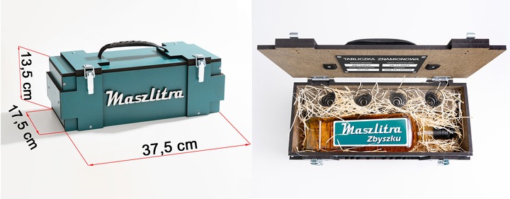 Zestaw MaszLitra prezent na 18-99 urodziny dla Taty Męża Kolegi Dziadka