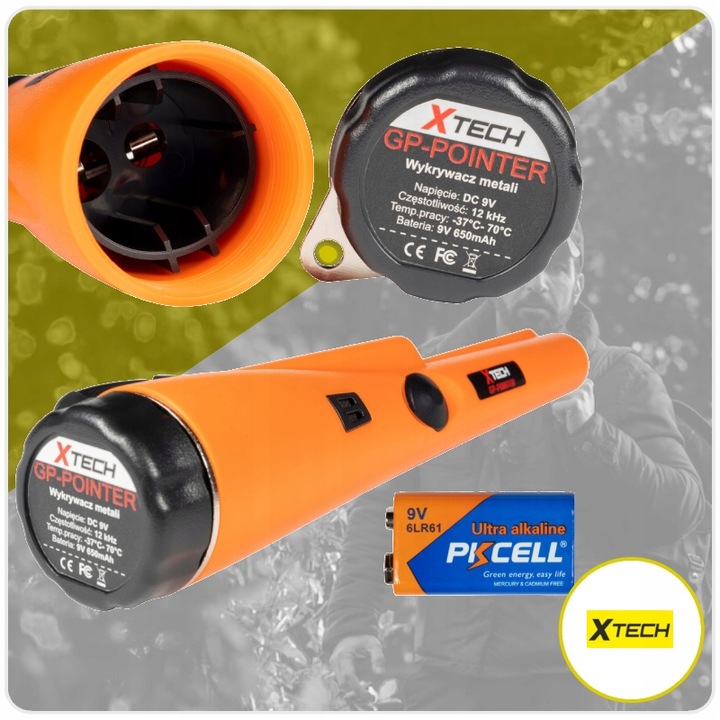 WYKRYWACZ METALU GP-POINTER PRO-POINTER POMARAŃCZ