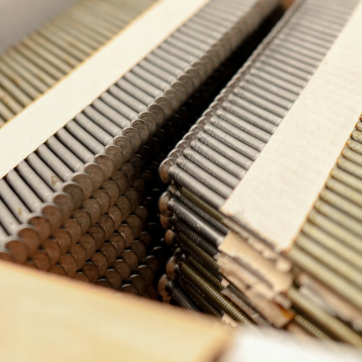 GWOŹDZIE DO GWOŹDZIARKI ŁĄCZONE PIERŚCIENIOWE 3,1X90MM 2200 SZTUK