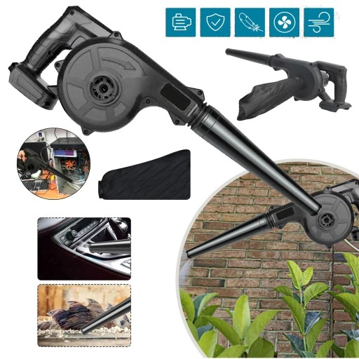 18V ELEKTRYCZNA MINI DMUCHAWA, WYDAJNA,BEZPRZEWODOWA DMUCHAWA DO LIŚCI