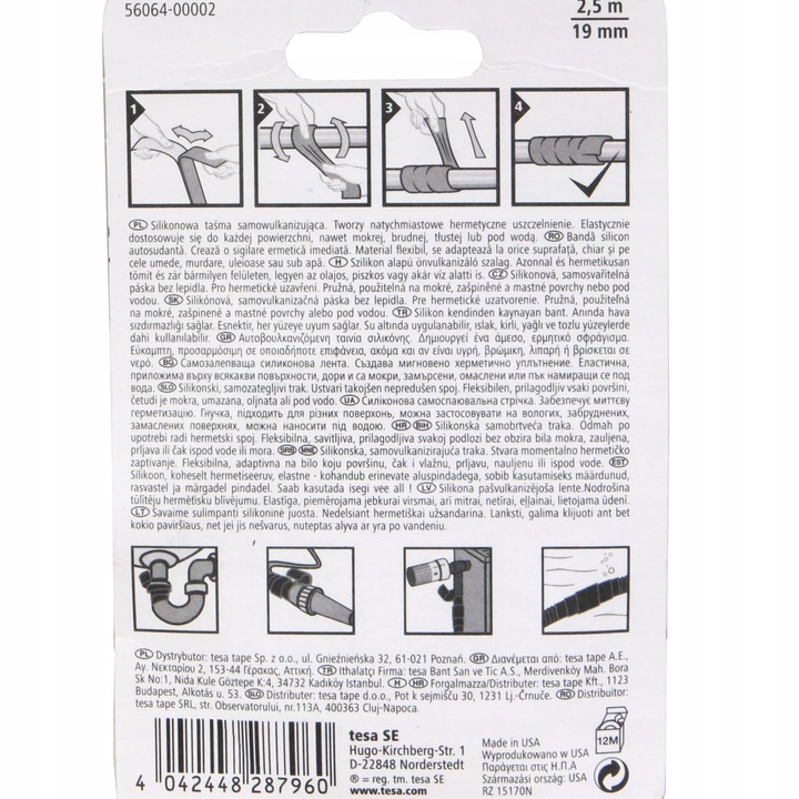 TESA Taśma samowulkanizująca EXTREME 19/2,5 56064