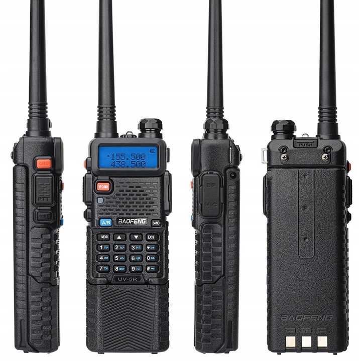 Baofeng UV-5R 8W 3800mAh KRÓTKOFALÓWKA RADIOTELEFON WALKIE TALKIE SKANER