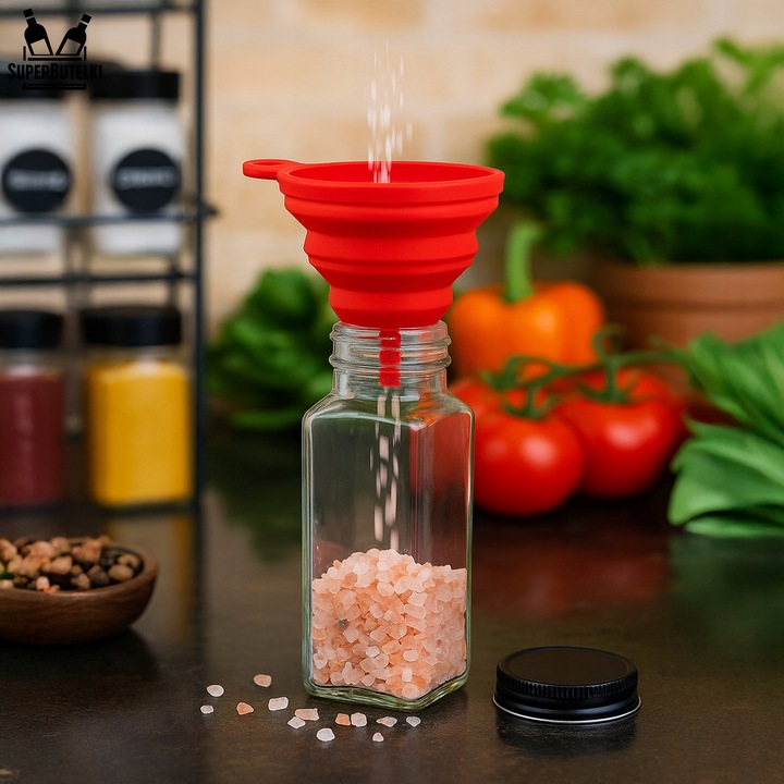 18x POJEMNIKI NA PRZYPRAWY STOJAK PRZYPRAWNIK NAKLEJKI NA PRZYPRAWY +GRATIS