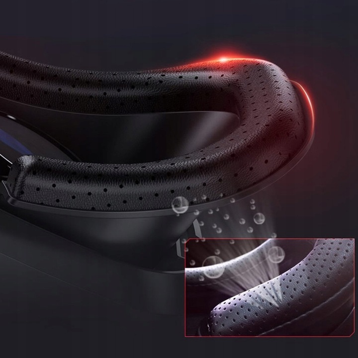 Okulary gogle 3D VR Shinecon 10 do telefonu wbudowane słuchawki PILOT BL