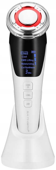 Masażer do twarzy RF EMS Ultradźwięki Foton Krioterapia Mezoterapia