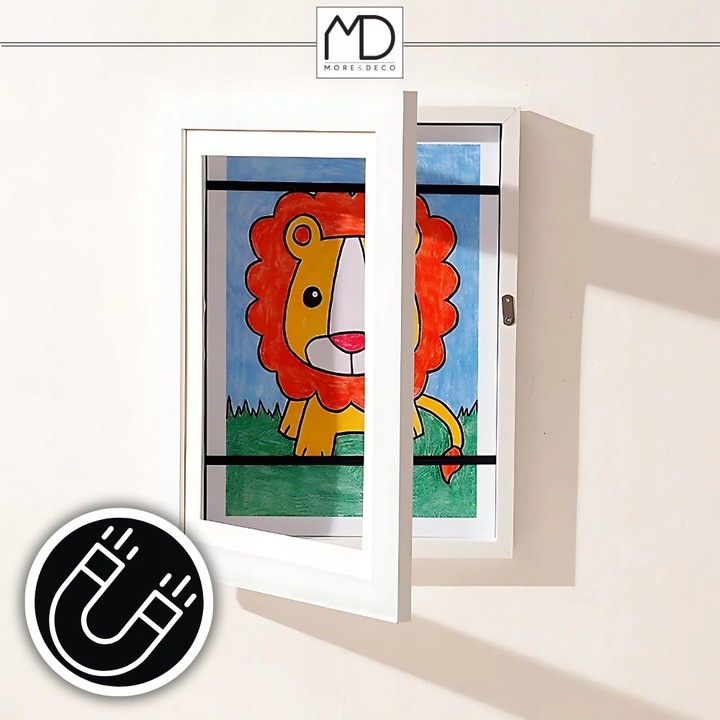 Ramka otwierana artystyczna A4 na rysunki zdjęcia obrazki prezenty