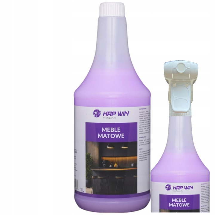 Środek do Czyszczenia Mebli Matowych Powierzchni Bez Smug MEBLE MATOWE 1L