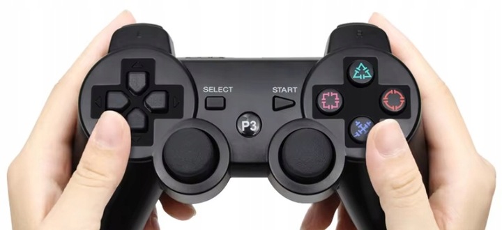 Pad bezprzewodowy z wibracjami do konsoli PS3, Bluetooth