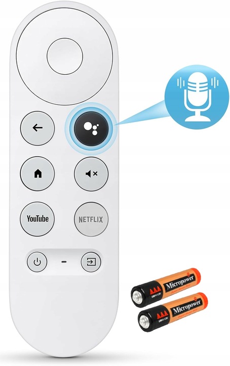 PILOT GOOGLE TV 4K CHROMECAST ASYSTENT GOOGLE YOUTUBE NETFLIX