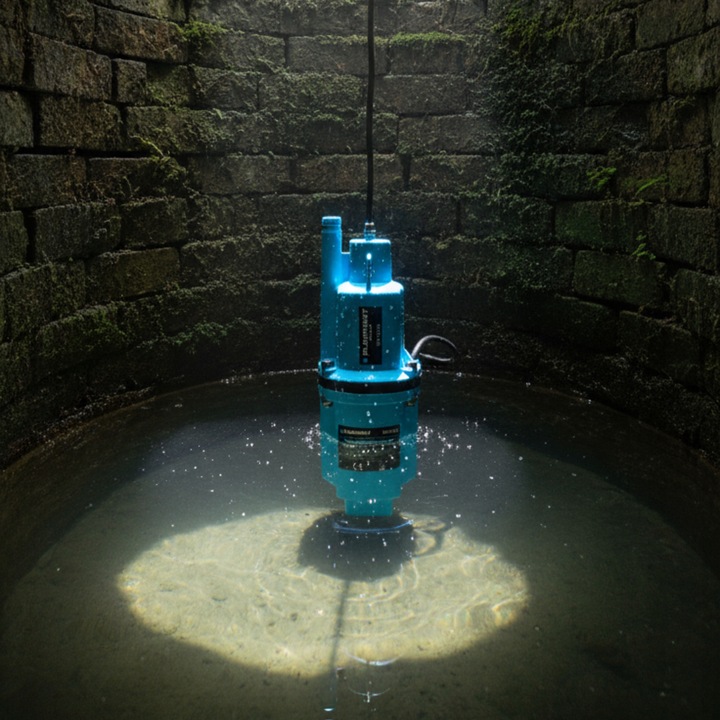 Pompa do wody brudnej głębinowa ruska nurek 600W Lina Blaupunkt WP1010