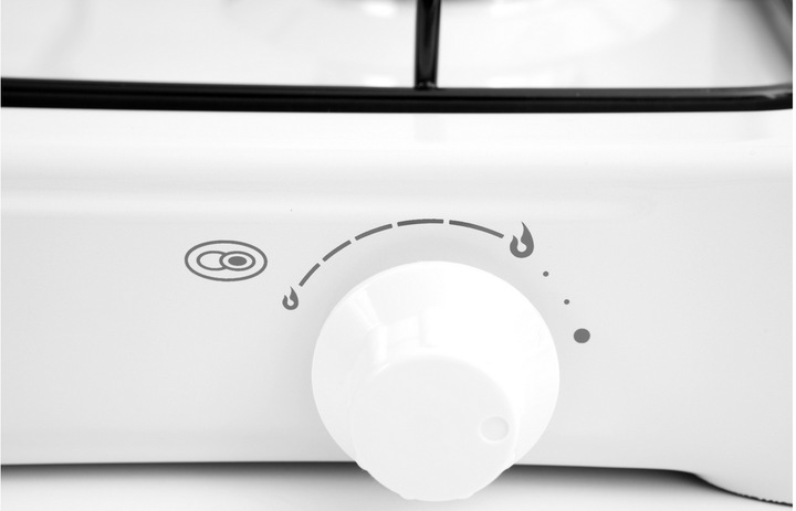 Kuchenka gazowa 3-palnikowa MPM + Reduktor z zabezpieczeniem + Wąż 2m