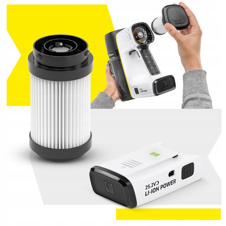 Bezprzewodowy odkurzacz pionowy Karcher VC 7 Cordless yourMax