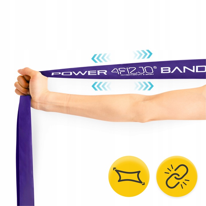 GUMA DO ĆWICZEŃ TRENINGU PODCIĄGANIE OPOROWA WYTRZYMAŁA CROSSFIT POWER