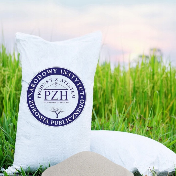 Biały Piasek Dla Papug Kanarków Od Producenta Pył Kąpielowy 15 KG Naturalny