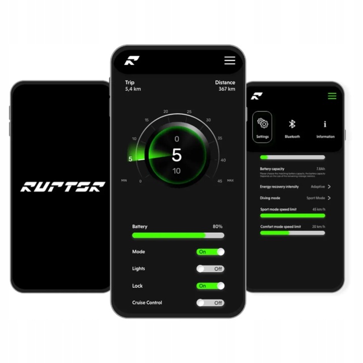 Hulajnoga elektryczna Ruptor R1 V2 Miedziany 48V20Ah z przeglądem zerowym