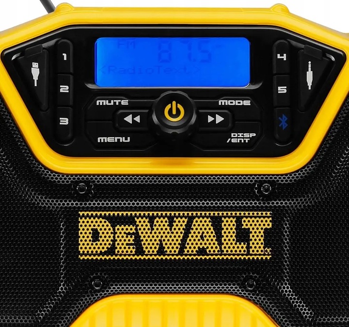 DEWALT Kompaktowe radio budowlane bluetooth solo