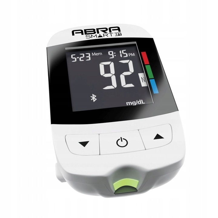 Glukometr ABRA smart Wieczysta gwarancja - nakłuwacz + paski + lancety