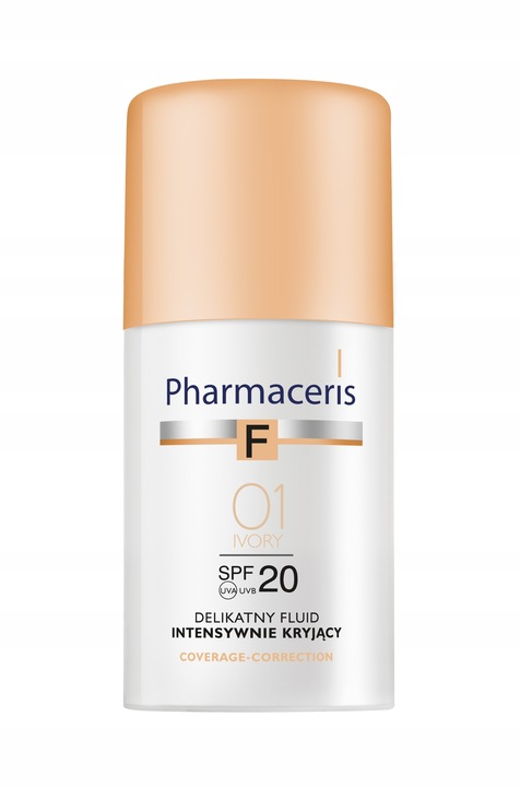 Pharmaceris F 01 Ivory intensywnie kryjący podkład do twarzy spf 20 30ml