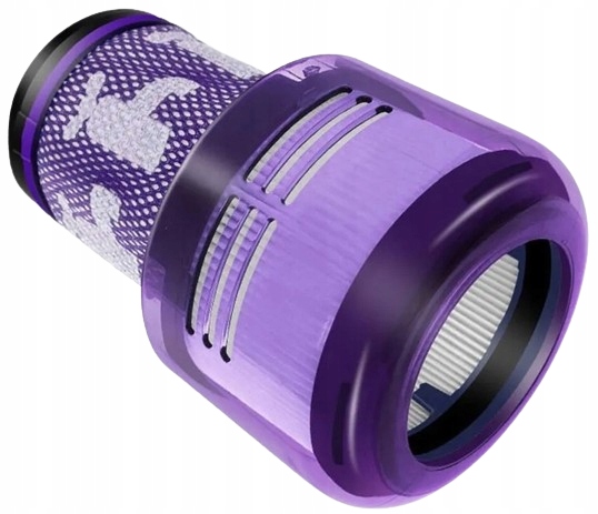 ZMYWALNY filtr do Dyson V12 Detect Slim Absolute Zestaw 2 szt. HEPA