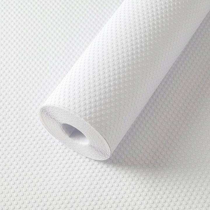 Mata antypoślizgowa biała 500x50cm ochronna do szuflad szafek kuchni