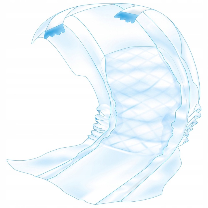 Trixie Pieluchy pampersy dla psa samca M-L 12szt