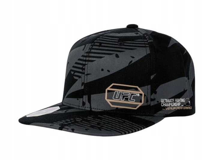 Czapka VENUM UFC Adrenaline FIGHT WEEK Snapback czarno/szara