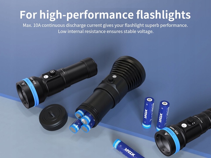 akumulator Xtar 18650 3,6V Li-ion 3600mAh z zabezpieczeniem