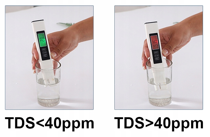 Miernik TDS EC Temp Tester Twardości Wody Osmoza