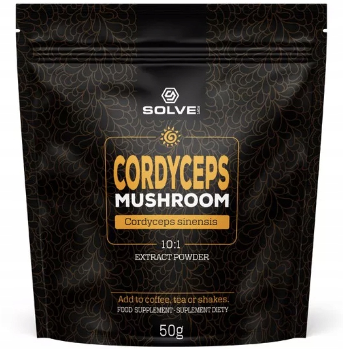 SOLVE LABS Cordyceps Maczużnik Chiński 10:1 proszek 50g